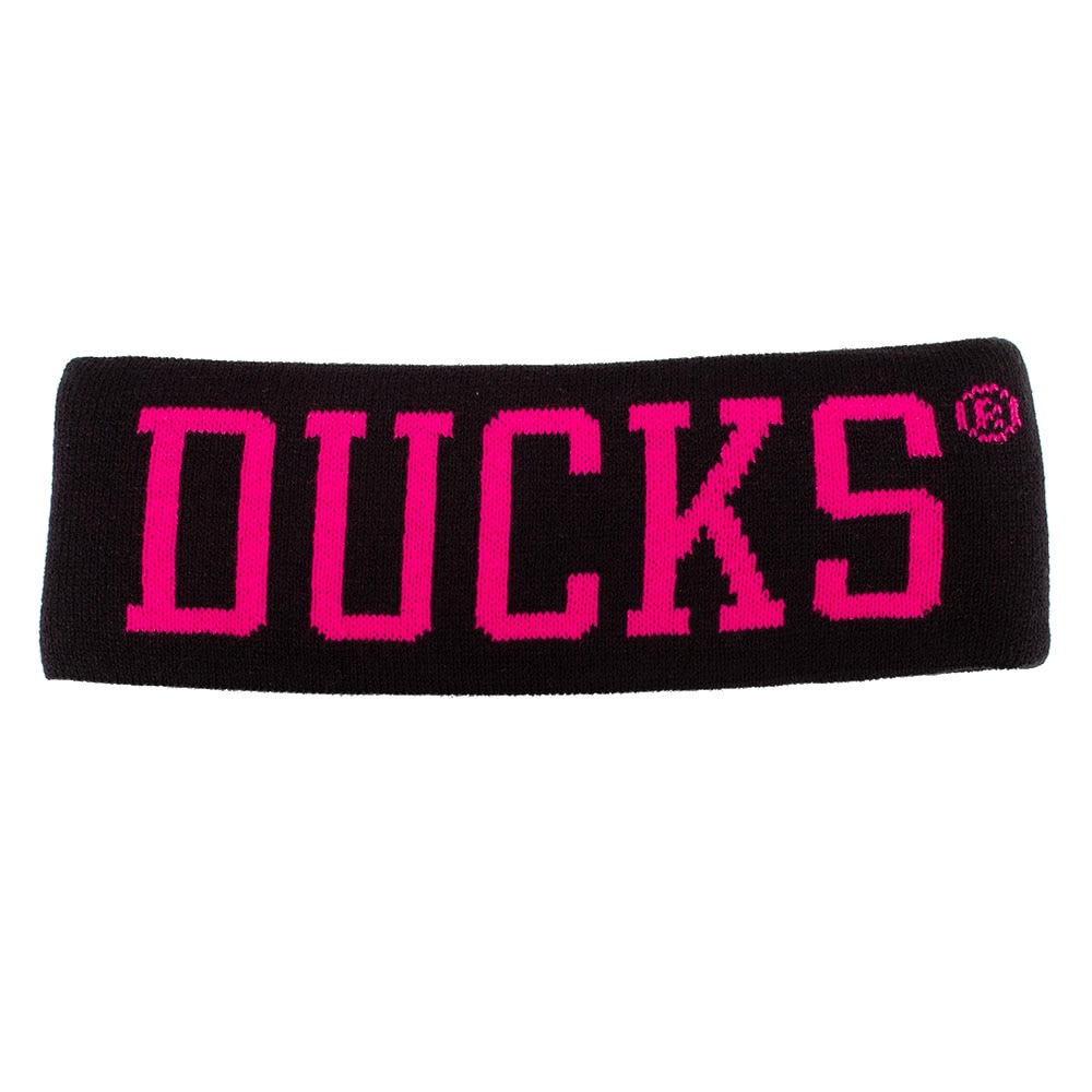 Ducks Spirit, Richardson, Headbands, Acrylic, Accessories, Women, Knit, 143133, Black/Pink